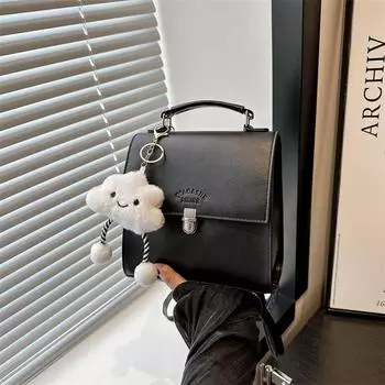 Niche однотонный рюкзак женская сумка высокой стоимости большой емкости дорожный ретро маленький рюкзак