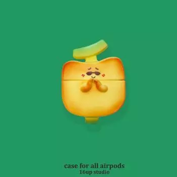 Niche Personality Creative Cool Three and Four Generations Noise Reduction Version Apple Earphone Case 4 Three-Dimensional Silicone Soft Case 5 Apple AirPods 4(With speaker hole)