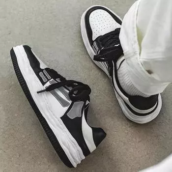Niche Sanyuan Kangyu bone dissolving shoes men s retro Guochao thick-soled low-top board shoes men s versatile sports and leisure shoes 37 male code белый