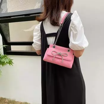 Niche simple design casual small bag women s 2024 summer new fashion small square bag foreign style messenger shoulder bag