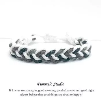 Niche Style Pummelo Rainbow Couple Ins Carrying Strap Black and white gray coffee (single rope) In Stock