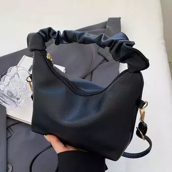 Niche Texture Fashion Messenger Bag Bag Женская сумка-подушка в стиле ретро High-End Sense Универсальная сумка через плечо