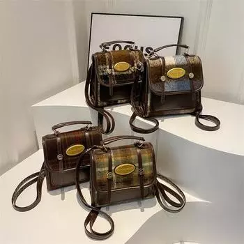 Niche Trend Новый стиль рюкзак для женщин Зимний модный повседневный маленький рюкзак Повседневный дорожный рюкзак