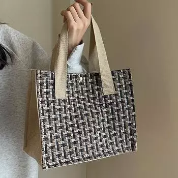 Niche Универсальная женская сумка премиум-класса Универсальная сумка для поездок на работу Большая вместительная сумка-тоут Красная подарочная сумка