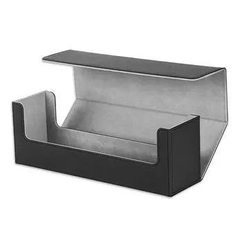 Nicheez PSA BGS совместимый магнитный загрузчик карточек для хранения коллекционных карточек 1000 листов (Черный и серый)