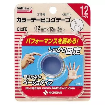Nichiban Battle Win цветная клейкая лента тип 12 мм x 12 м C12FB нерастягивающаяся