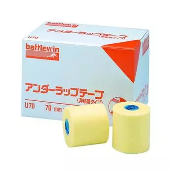 Nichiban Battle Win Underwrap Tape 12 rolls 70mm x 25m U70F