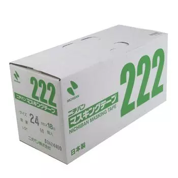 Nichiban Малярная лента 24мм x 18м 50 рулонов №222 (для автомобилей)