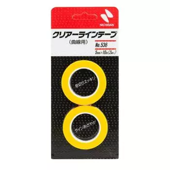 Nichiban Прозрачная линейка для изгибов 5 мм x 10 м № 536