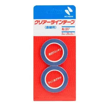 Nichiban Прозрачная линейка для прямых линий 5 мм x 20 м № 557