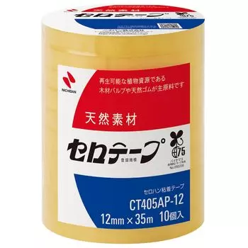 Nichiban Sellotape Большой рулон 10 рулонов 12 мм x 35 м CT405AP-12