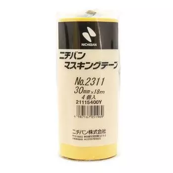 Nichiban vehicle masking tape 30mm x 18M 4 rolls