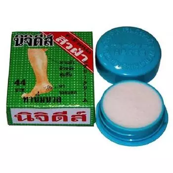 NiChiDi Крем для ног против трещин на пятках, 15г 15g