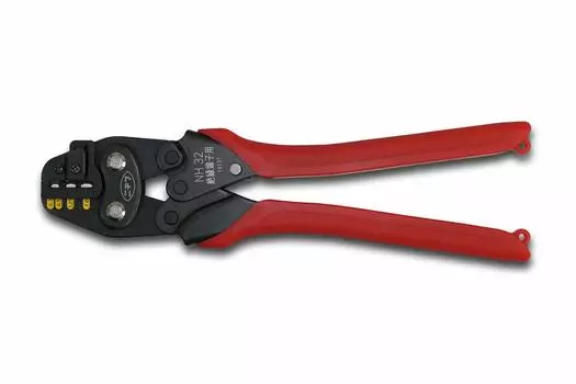 Nichifu Terminal Industry Crimping Tool Handle Red 32 Atchaku Koug Color NH-