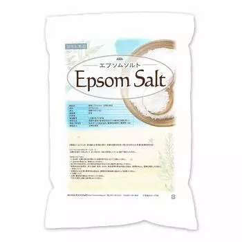 NICHIGA Бытовая соль для ванн Эпсома Без добавления синтетических консервантов TK1 4,5 кг [соль Эпсома] Косметика, красители, ароматизаторы,