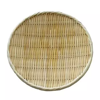 Nichinichi Tools Bon Strainer Бамбуковое сито круглое, Shaku 0,1 дюйма (30 см), Натуральная бамбуковая гречка, овощи умэбоси, лапша, горшок, сухофрукты