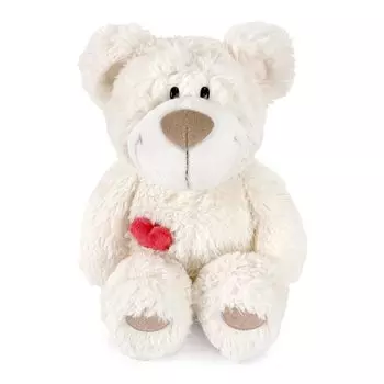 NICI Love Bear Classic 25 см/WH белый