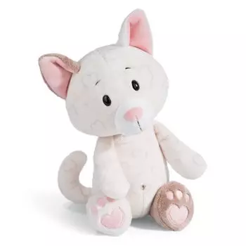 NICI Плюшевый кот Love Cat Cute Classic 50см белый