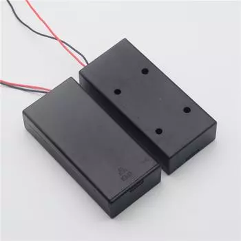 Nickel Strips Board Battery Case Holder DIY Battery Pack Container Battery Accesories чёрный