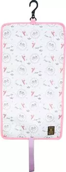 NickNack Pointe Shoe Compact W28 x H52cm 4-Piece Case, White, Ballet/Ballerina Design, Cute, Storage, Odor-Reducing, Size Unfolded