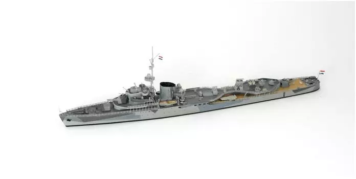 Nico Model Dutch Navy Light Cruiser Tromp 1942 Смола Kit PN07100 1/700