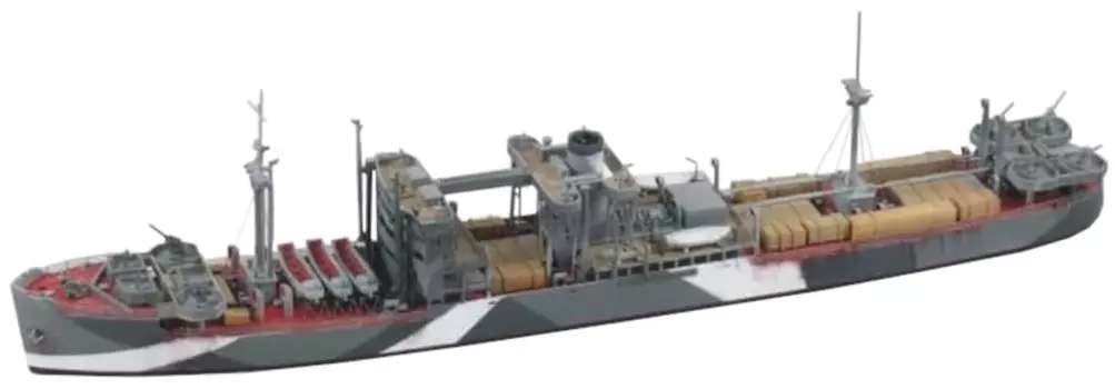 Nico Model Japanese Army Air Defense Ship Yasukawa Maru 1941 Resin Kit PN07064 1/700
