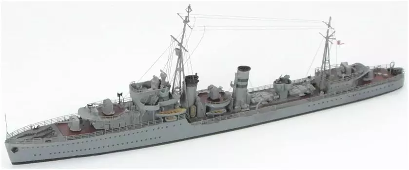 Nico Model Royal Navy Destroyer Hardy 1940 Смола Набор PN07091 1/700 H-Class