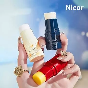 Nicor® Noko Ya Dudu Lip Care Увлажняющее и увлажняющее осветление ухода за губами и морщинами красный
