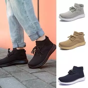 NIDENGBAO мужские кроссовки супер легкие уличные кроссовки для мужчин дышащая мягкая подошва EVA спортивная обувь для бега большой размер 50 40