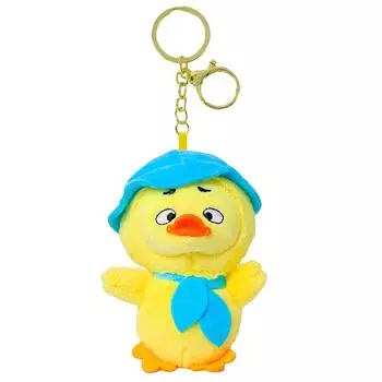 Niedlicher nerviger Entenanhnger Plschtier Plsch-Cartoon-Enten-Schlsselanhn A
