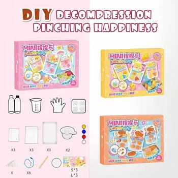 Nieniele Handmade DIY Cat Cheese Taiyaki Материал Упаковка Набор Игрушка для снятия стресса One Size оранжевый