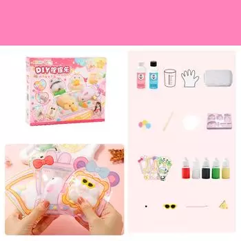 Nieniele Handmade DIY Cat Cheese Taiyaki Материал Упаковка Набор Игрушка для снятия стресса One Size