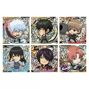 Niformation Gintama Seal Wafers Candy (20 штук) игрушки/вафли (выпечка сладостей) (Гинтама)