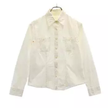 Nigel Cabourn Long sleeve Cotton shirt 8 White system Women Used