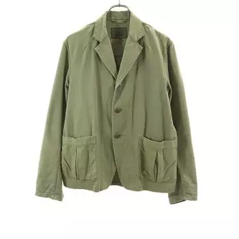Nigel Cabourn made in Japan Linen Blend Cotton tailored jacket 48 khaki Men s Used