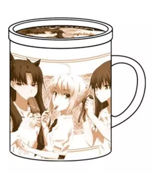 night Fate heroine mug with lid Fate/stay