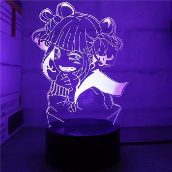 Night Led Light Toga Himiko Figure Gift Living Room Decoration Style A