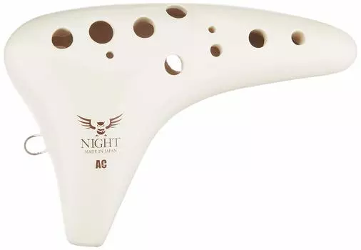 NIGHT Night Ocarina Classic Series ACI Alto C Tone Ivory (Чехол в комплекте) слоновая кость