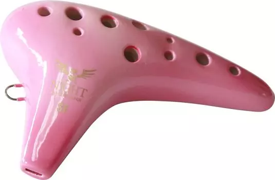 NIGHT Night Ocarina Tone Soprano F Tone Nadeshiko (shirabe) S-SFP (Pink)