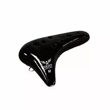 NIGHT Ocarina Classic Series SFB Soprano F Tone Black (Чехол в комплекте) чёрный