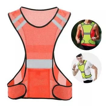 Night Walking Biking Safety Vest Elastic Reflective Straps Reflector Bands Reflective Running Gear for Men Women Children