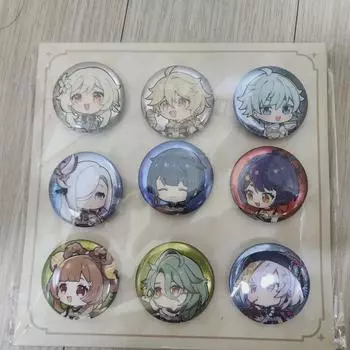 Night With Wonshin s Melody Sd Can Badge Set