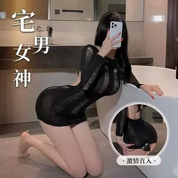 Униформа для ночного клуба Холтер Ягодицы Полый Сексуальное нижнее белье Spice Girls Бретели Униформа Свитер Соблазн Большой размер Комплект Партия Average size 80-65kg