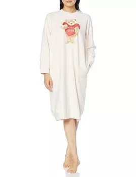 Ночная рубашка Honeycomb Knit Love Bear Dress Ivory [Narue] Женская ML слоновая кость