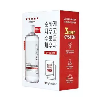 Nightingale Очищающая вода Deep 500 мл Специальный