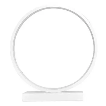 Ночной светильник круглый перезаряжаемый атмосферный светильник 2 цвета домашнее внутреннее освещение чёрный