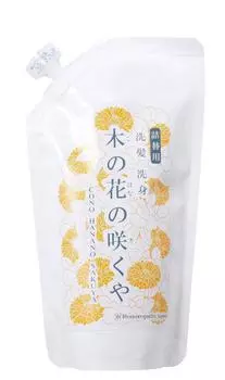 Nihon Toyouke Natural Agriculture Hair and Body Wash Konohana Sakuya Shampoo Refill 300 мл