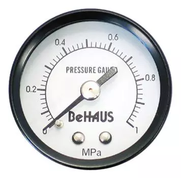 Niigata Seiki BeHAUS Pressure Gauge 40 Type 40x10 (Embedded) T-614