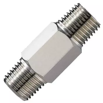 Niigata Seiki BeHAUS Сделано в Японии Удлинительный ниппель того же диаметра R1/4xR1/4 N-022LG