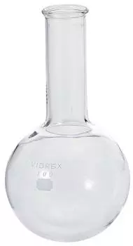 Niigata Seiki NSK round bottom flask 100ml GR-100